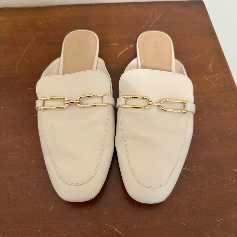 Aldo Leather Mules